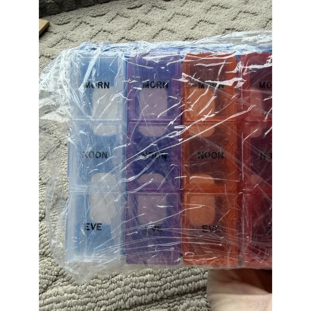 7 Day Weekly 3x Day Medication Pill Organizer Storage Container‎ Case